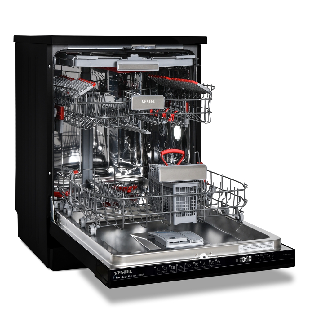 Vestel BM 9001 CS GI Pro 9 Programlı Bulaşık Makinesi