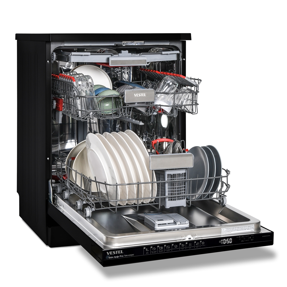 Vestel BM 9001 CS GI Pro 9 Programlı Bulaşık Makinesi