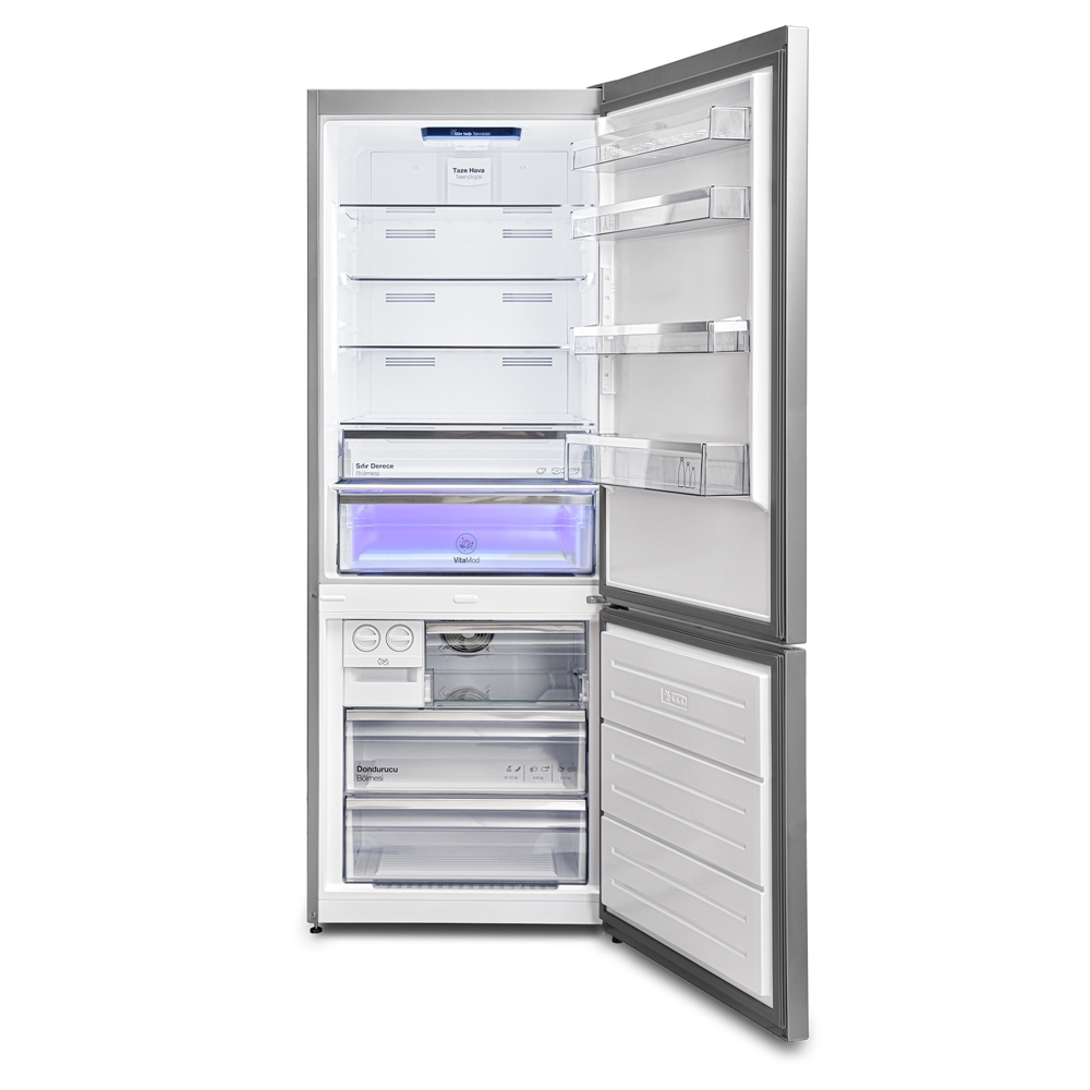 Vestel NFK54102 EX GI PRO WIFI 481 Lt No-Frost Buzdolabı