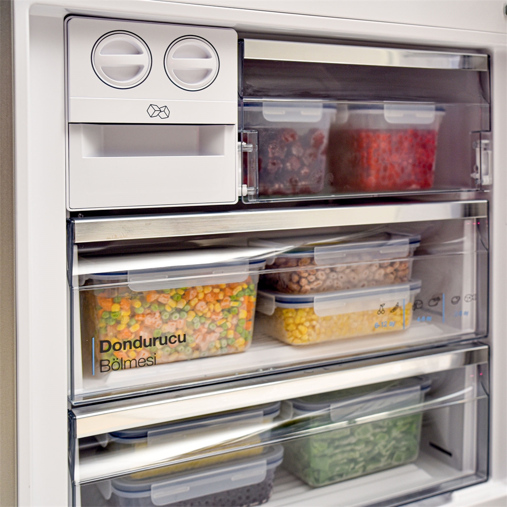 Vestel NFK54102 EX GI PRO WIFI 481 Lt No-Frost Buzdolabı