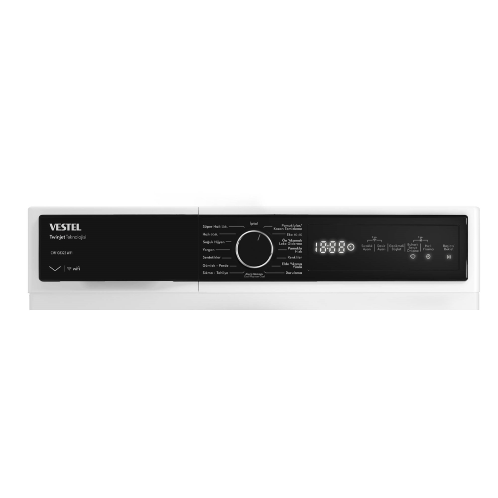 Vestel CMI 108322 WIFI 10 Kg 1200 Devir Çamaşır Makinesi